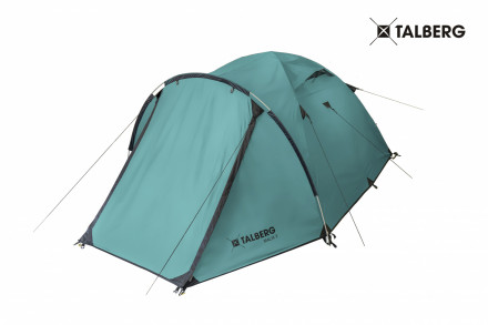 Палатка TALBERG Malm 3, двухслойная, зеленый цвет