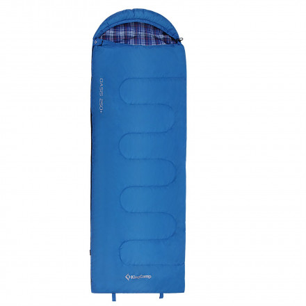 Спальный мешок &quot;OASIS 250+&quot; -4С синий, правый, King Camp